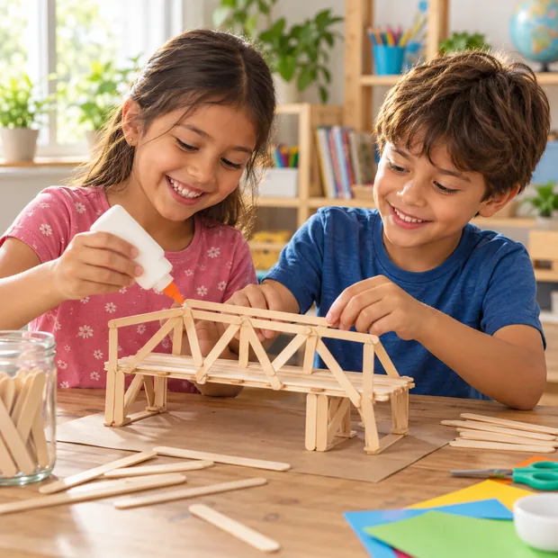 Peque creando en casa con Pequeños Genios