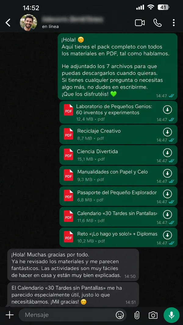Captura de testimonio 3